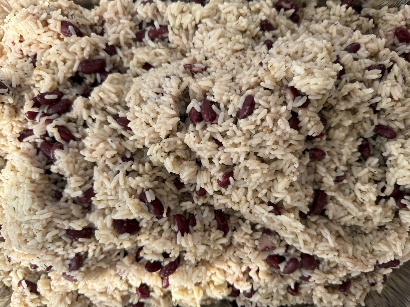 Red beans and rice from Carol's Concessions